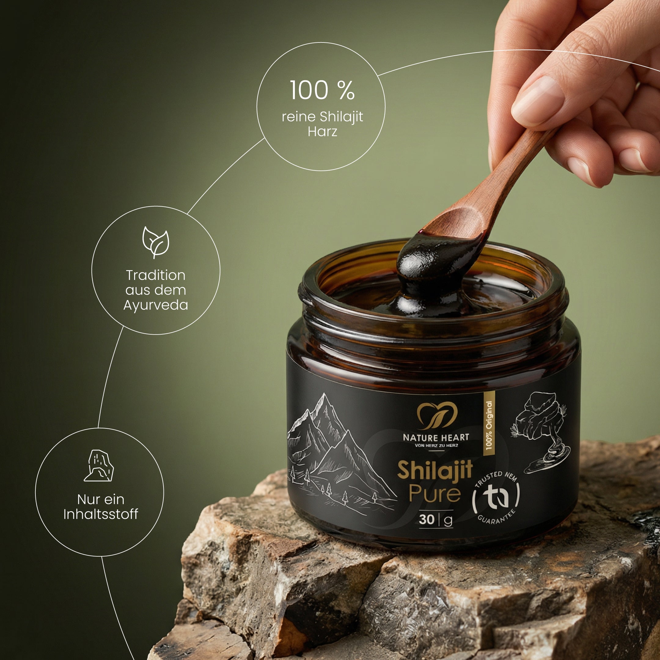 Shilajit Pure (Harz)