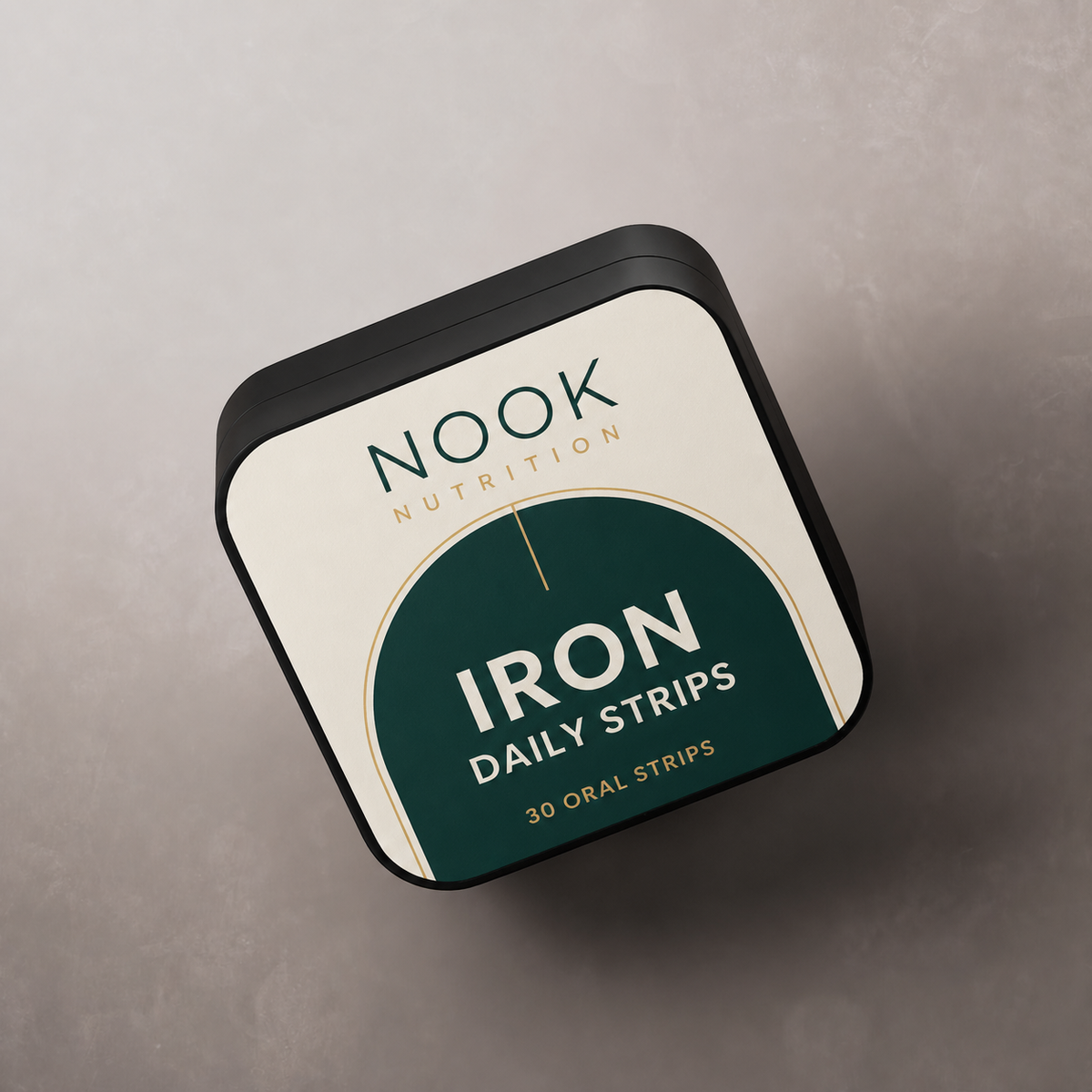 Nook Iron Daily Strips — NOOK NUTRITION branded product art